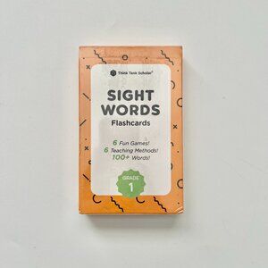 Think Tank Scholar Grade Sight Word First Grade Flash Cards